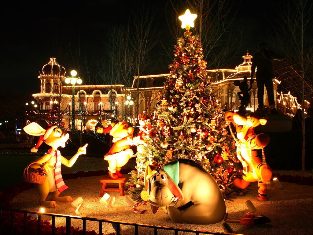 Disney Christmas   Christmas Wallpaper 7491892 1024x768