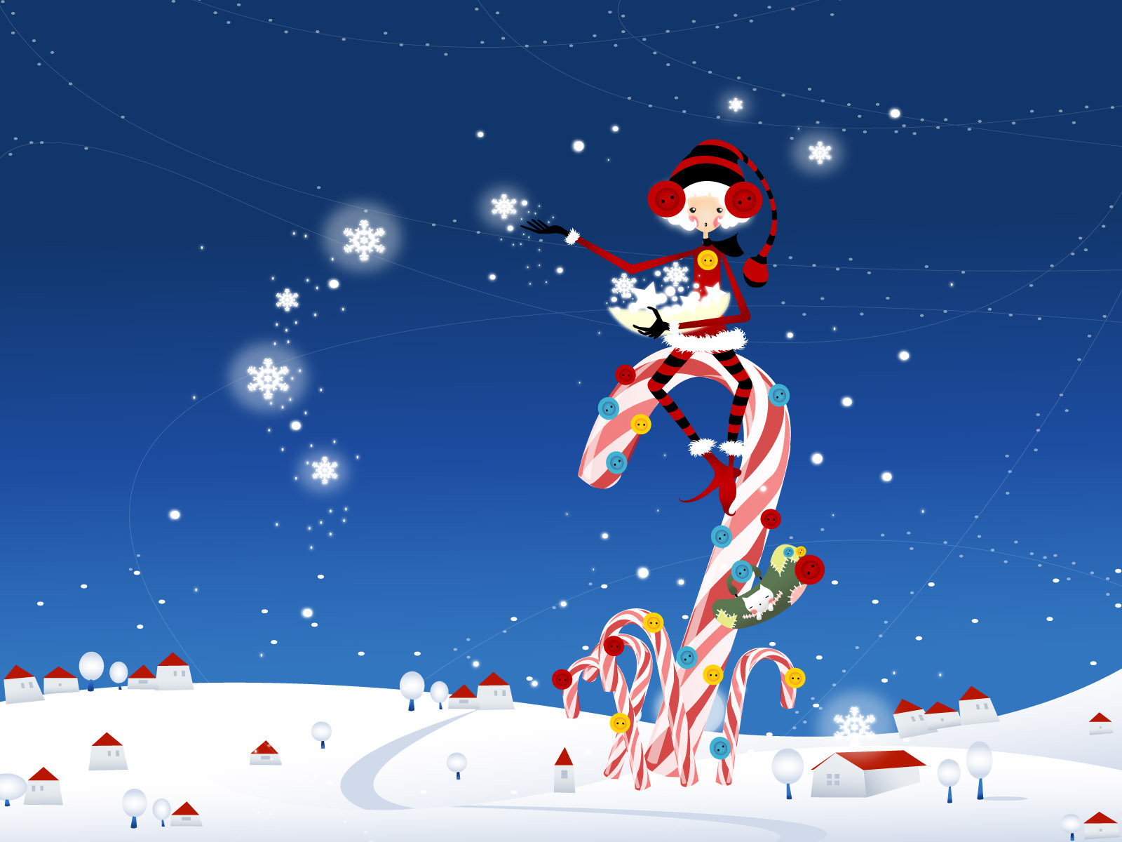 Christmas wallpaper   Christmas Wallpaper 9330965 1600x1200