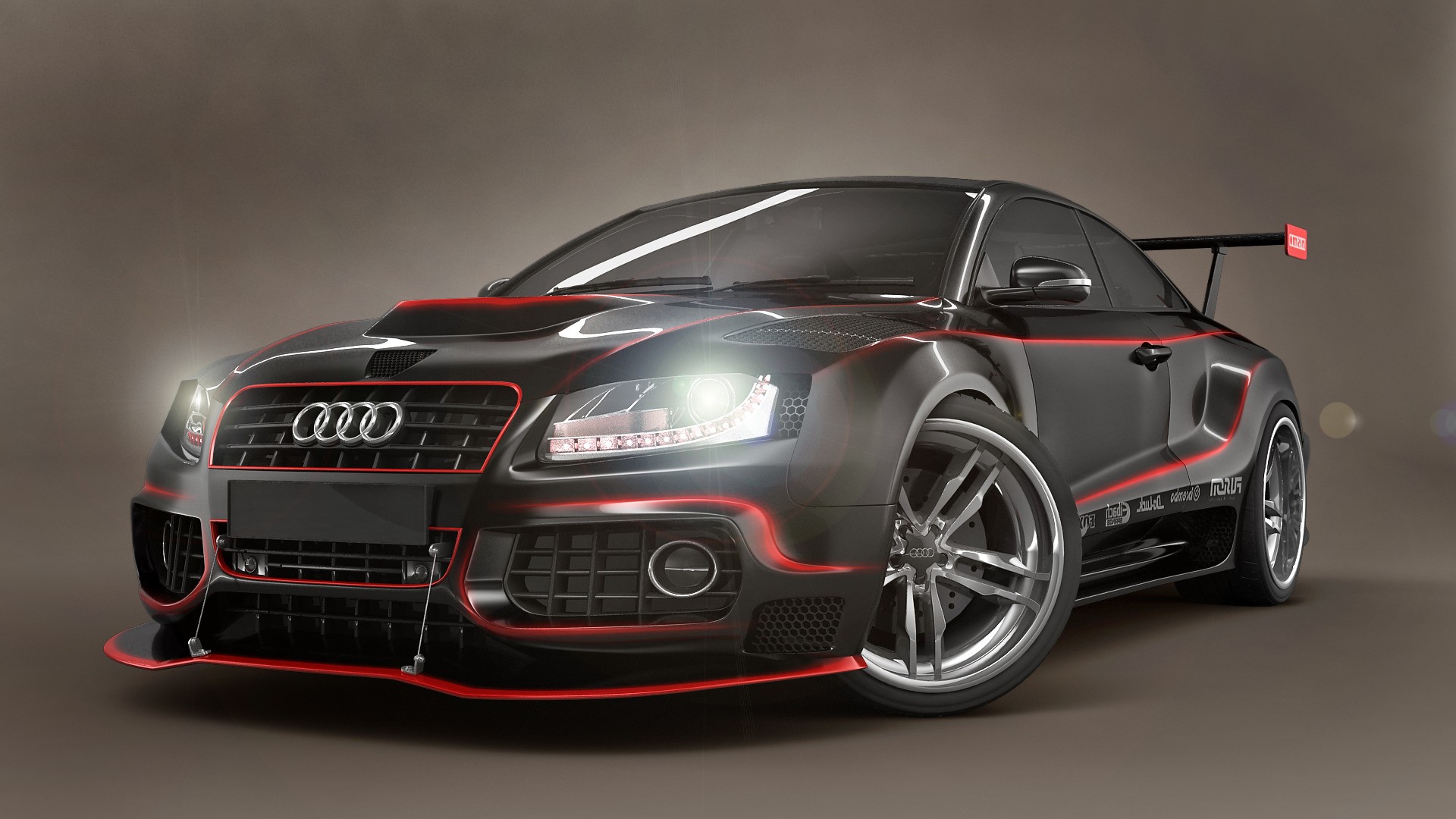 wallpaper car voiture sport ecran audi driver 1920x1080