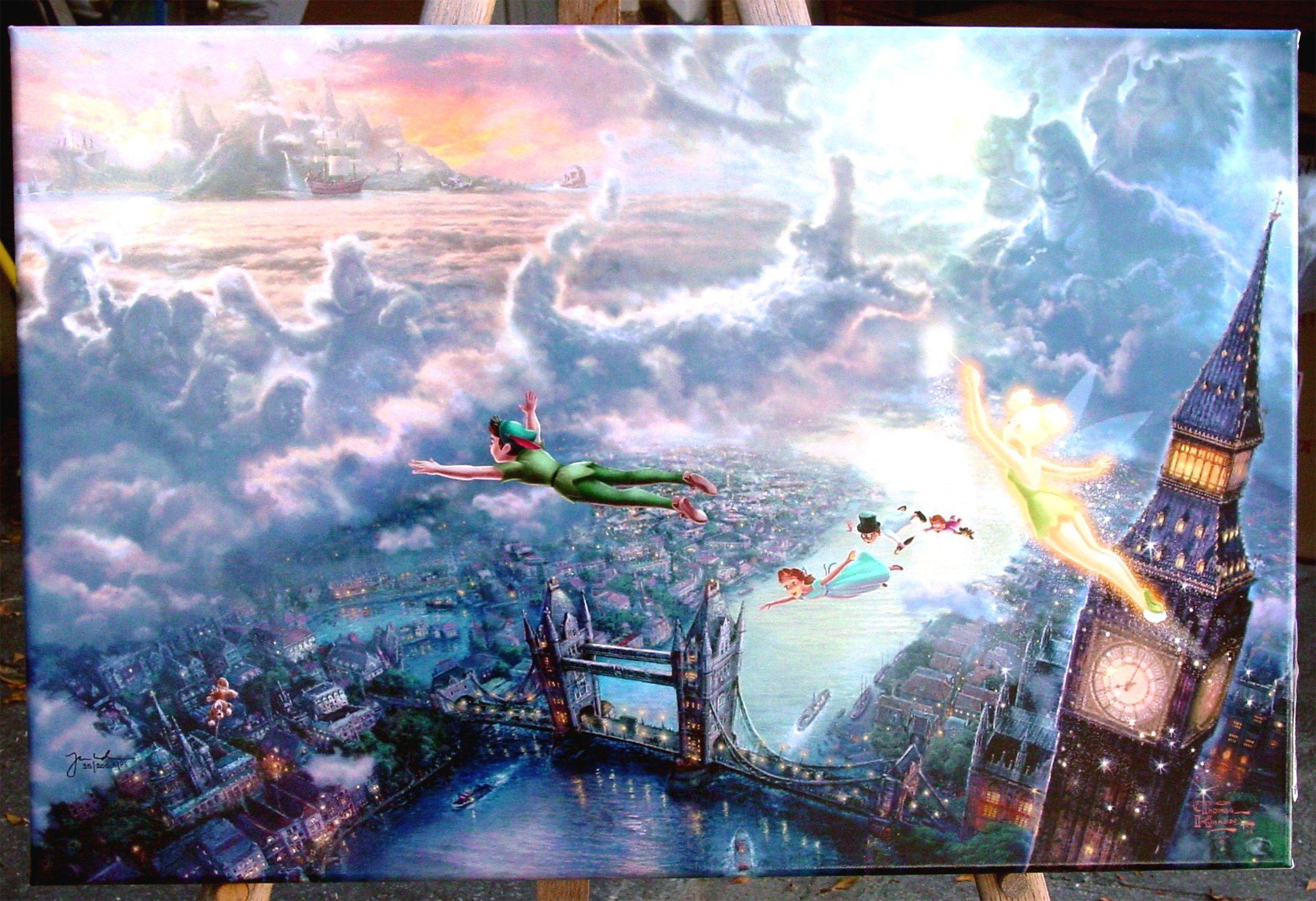 Thomas Kinkade Disney Wallpapers 2200x1508