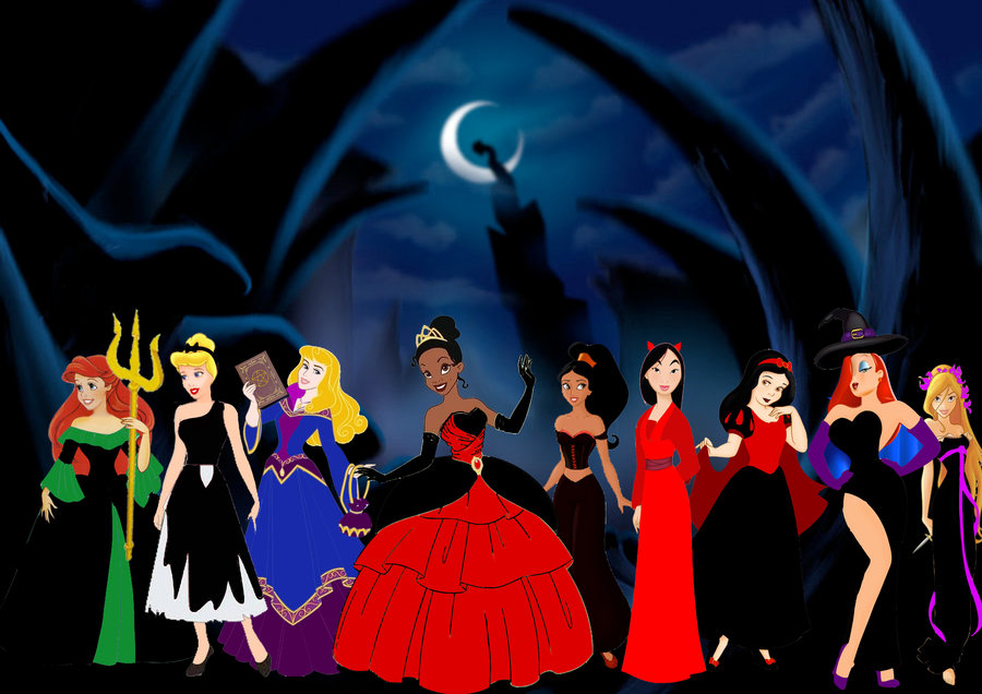 Disney Halloween by SuneeStride 900x636