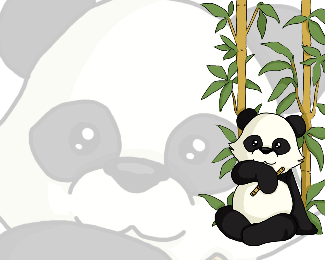 panda wallpaper 1 by BattleAngelMel 1280x1024