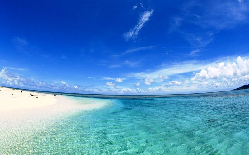 blue ocean beach 1920x1200 wallpaper Nature Beaches HD Desktop 800x500