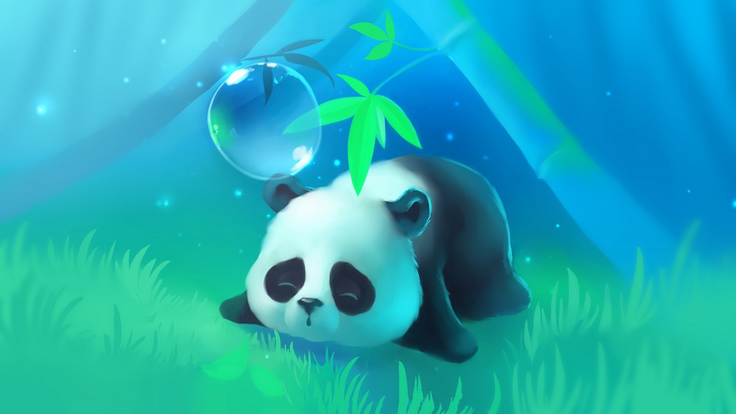 Cute Cartoon Panda Wallpaper Related Keywords 1469x827