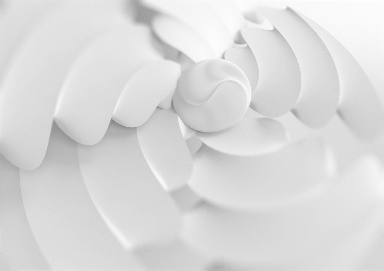 Abstract white wallpaper by CrowInHand 1280x905