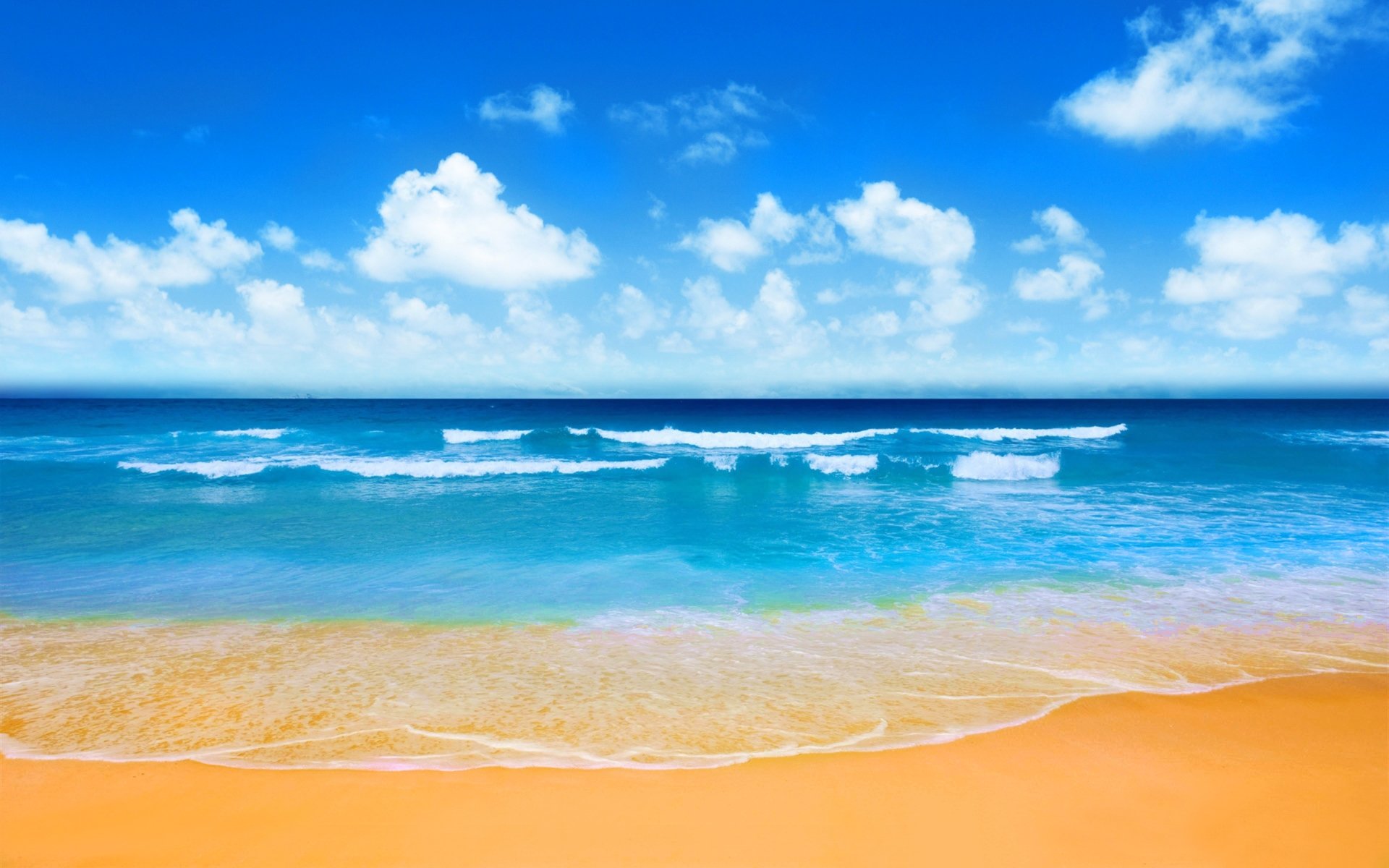 BEACH [17] azure horizon [24april2015friday] [134629 1920x1200