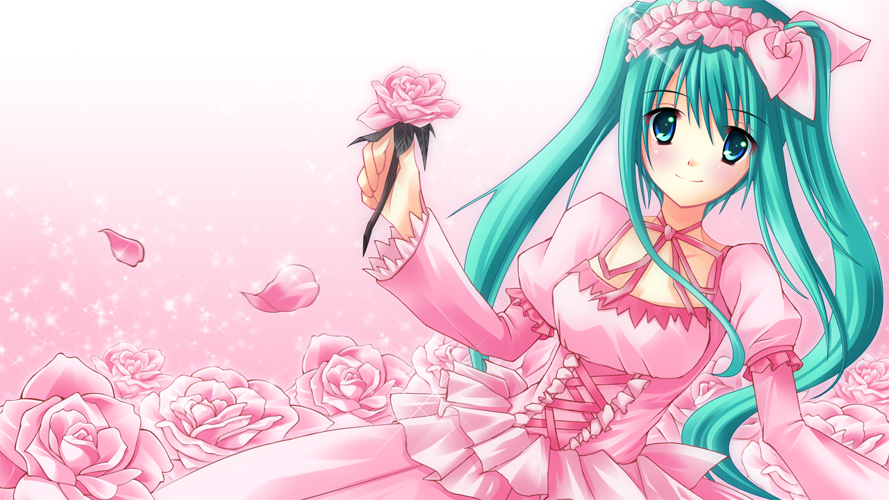 Cute Anime Girl Computer Wallpapers Desktop Backgrounds 1280x720 1280x720