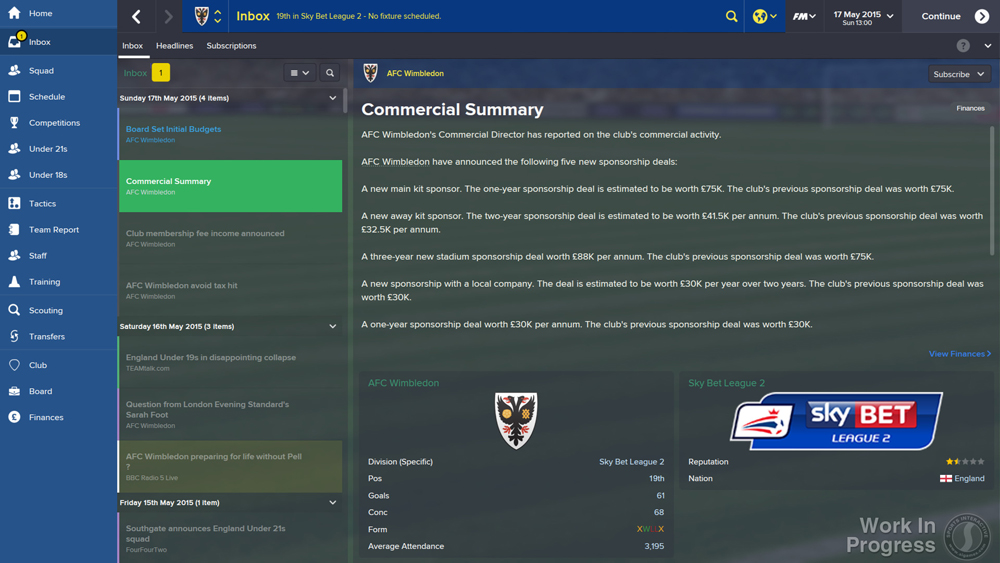 Football Manager 2015 review PCGamesArchivecom 1000x563