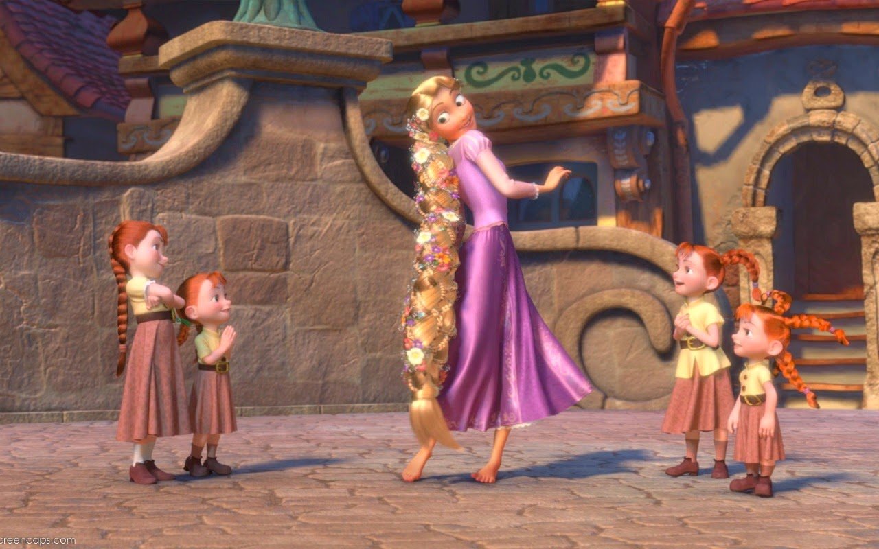 New Kids Cartoons Disney Princess Rapunzel hd Wallpaper 1280x800