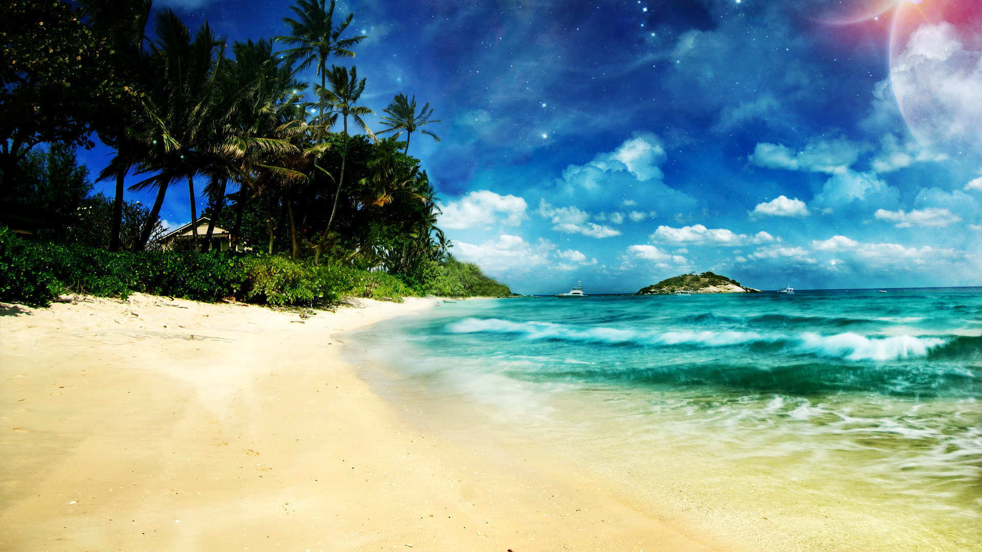 Download Heaven beach Wallpaper Wallpapers 1920x1080