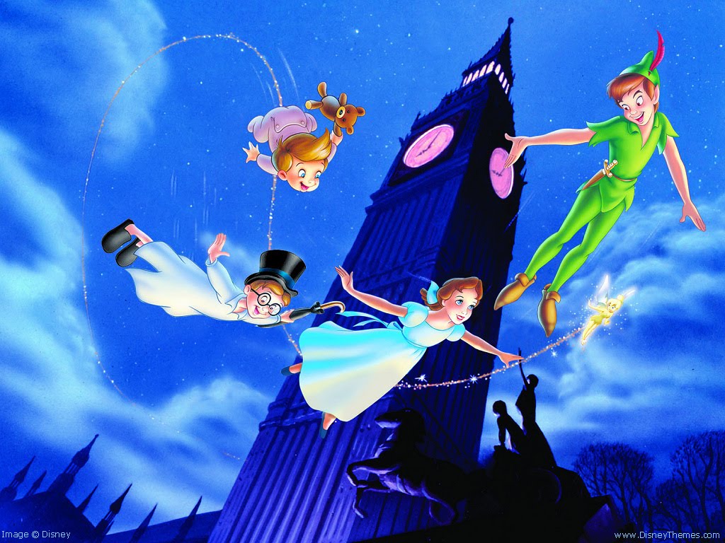 Peter Pan Wallpaper Disney Desktop Wallpaper 1024x768