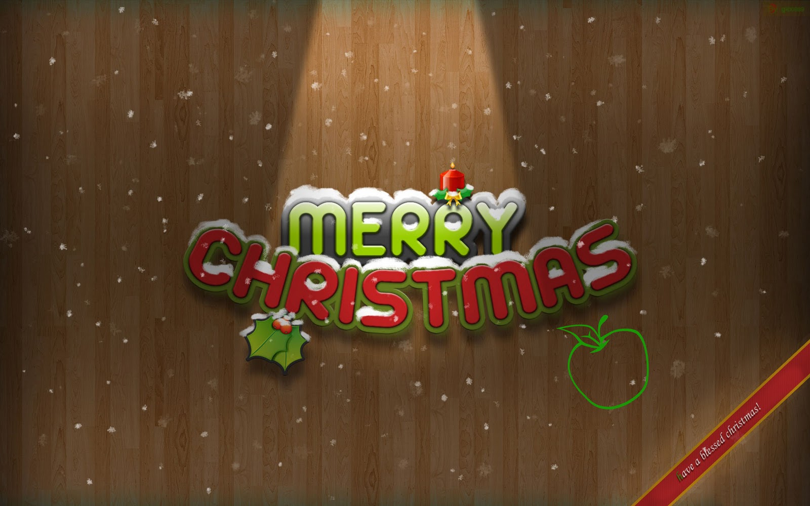 merry christmas desktop wallpaper christmaswallpapers18 1600x1000