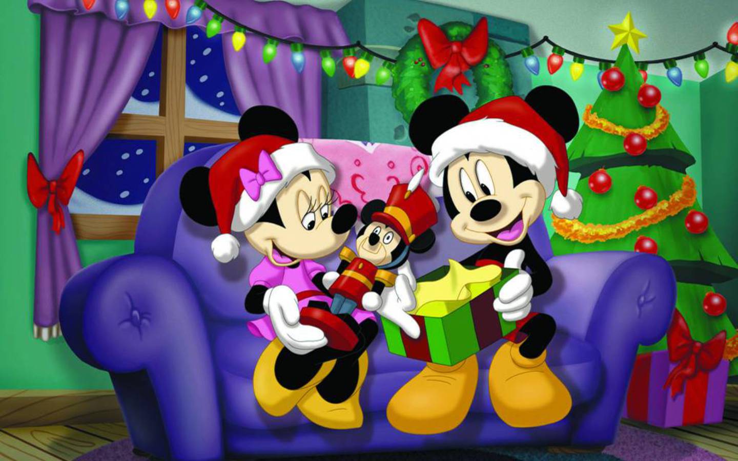 Cute Disney Christmas Desktop Wallpaper wallpaper 1440x900