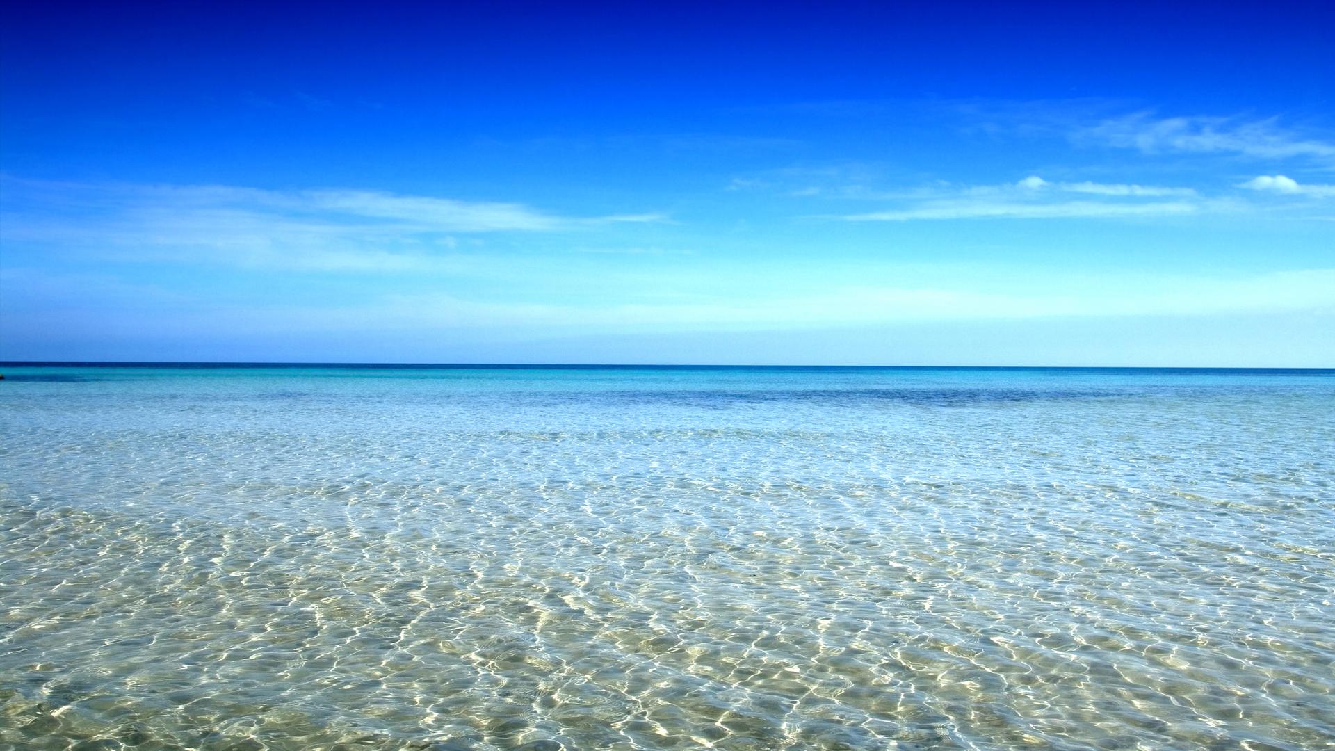 ocean water clouds wow nature 1920x1080