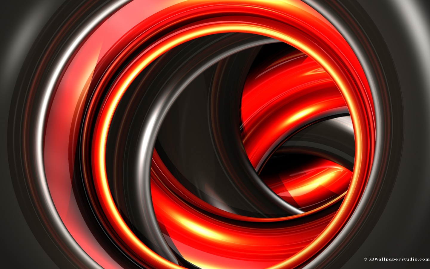 Black and red 3d abstract wallpapers 1440x900 1440x900