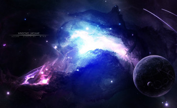 3D Outer Space Wallpaper