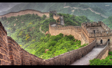 China Great Wall of Windows 10 Wallpaper