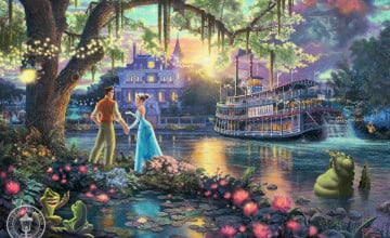 Free Thomas Kinkade Disney Wallpaper