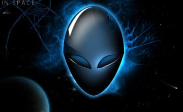 Space Alien Wallpaper