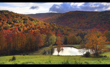 Vermont Autumn Wallpaper